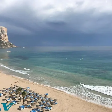 Nuevo Costa Blanca 7B Frontal Penon & Sea View First Line Arenal Beach Calp Extérieur photo